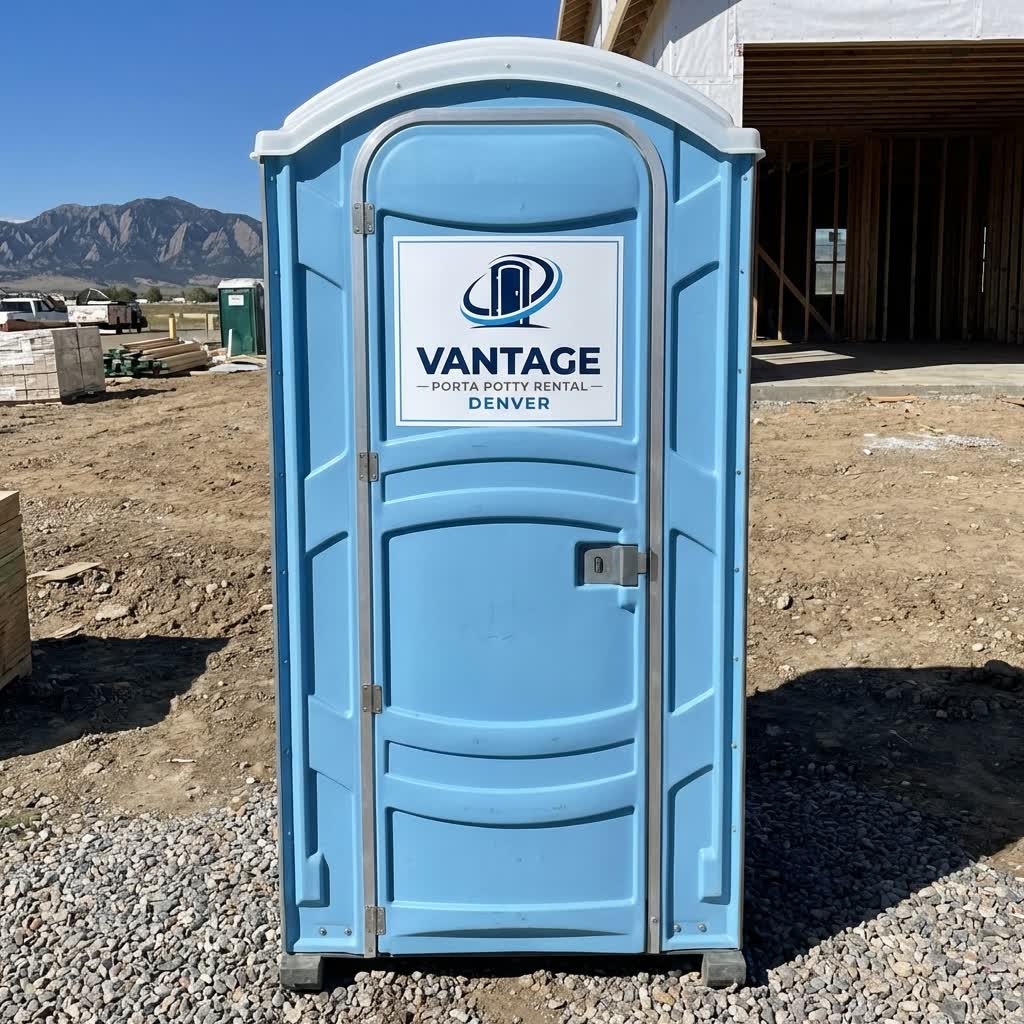 Standard Porta Potty by Vantage Porta Potty Rental Denver